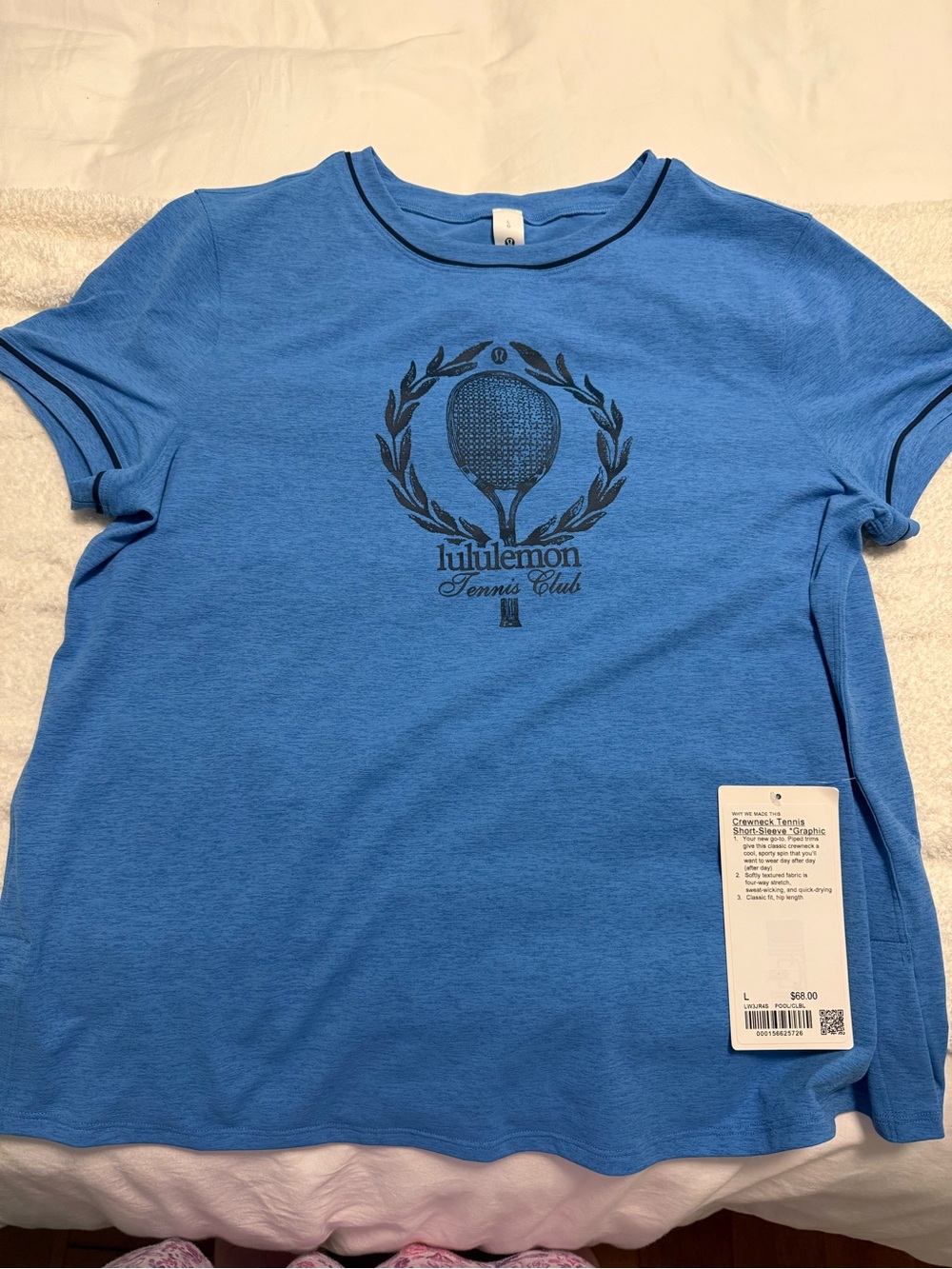 Lululemon Crewneck Tennis Short-Sleeve Graphic T-Shirt